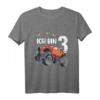 Kinder Ich bin 3 Jahr Monster Truck Auto T-Shirt – Perfektes Geschenk zum 3. Geburtstag für Sohn und Enkelsohn