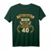 Lustiges HapDog Geschenk für Männer & Frauen – Biertrinker T-Shirt mit Spruch, Vintage Anlassoutfit für den HapDog, Jahrgang 1980