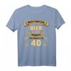 Lustiges HapDog Geschenk für Männer & Frauen – Biertrinker T-Shirt mit Spruch, Vintage Anlassoutfit für den HapDog, Jahrgang 1980