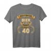 Lustiges HapDog Geschenk für Männer & Frauen – Biertrinker T-Shirt mit Spruch, Vintage Anlassoutfit für den HapDog, Jahrgang 1980