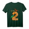 Kinder Geschenk: Dinosaurier T-Shirt für 2-jährigen Jungen zum Geburtstag – Lustiges Dino Fieber Geschenkidee für den 2. Geburtstag