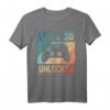 Level 30 Unlocked T-Shirt für Videospieler – Perfektes Geburtstagsgeschenk für Jungen, Gamer & 30-Jährige mit Controller-Design