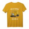 Einschulung Bagger T-Shirt für Jungen - Perfektes Geschenk zum 1. Schultag, Schulbeginn und für den ersten Schultag in der Grundschule