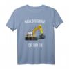 Einschulung Bagger T-Shirt für Jungen - Perfektes Geschenk zum 1. Schultag, Schulbeginn und für den ersten Schultag in der Grundschule