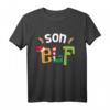 Son Elf Matching Family Weihnachts T-Shirt für Jungen – Festliche Elf Squad Outfits für die ganze Familie zum Weihnachten & Gruppenfotos