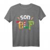 Son Elf Matching Family Weihnachts T-Shirt für Jungen – Festliche Elf Squad Outfits für die ganze Familie zum Weihnachten & Gruppenfotos