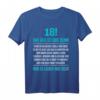 18. Geburtstag T-Shirt für den Sohn – Lustiges Geschenk mit Humor für den 18. Mann