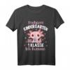 Kinder Einschulung Schulkind Axolotl Mädchen T-Shirt - Perfekt für den Schulanfang, Kita-Abschied und den ersten Schultag in der 1. Klasse