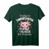 Kinder Einschulung Schulkind Axolotl Mädchen T-Shirt - Perfekt für den Schulanfang, Kita-Abschied und den ersten Schultag in der 1. Klasse