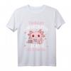 Kinder Einschulung Schulkind Axolotl Mädchen T-Shirt - Perfekt für den Schulanfang, Kita-Abschied und den ersten Schultag in der 1. Klasse