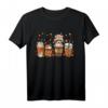 Herbst Kaffee Kürbis Gewürz Latte Iced Waschbär Kostüm – Lustiges Thanksgiving- und Herbst-Tierkostüm für Kinder & Erwachsene