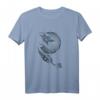 VIKING CELTIC FENRIR - WOLF T-Shirt mit mythologischem Design, klassisch geschnitten, perfekt für Wikinger- und Wolf-Fans