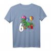 Kinder Dinosaurier T-Rex T-Shirt für 6-Jährige – Lustiges Geburtstagsgeschenk für Tochter oder Sohn zum 6. Geburtstag