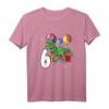Kinder Dinosaurier T-Rex T-Shirt für 6-Jährige – Lustiges Geburtstagsgeschenk für Tochter oder Sohn zum 6. Geburtstag