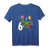 Kinder Dinosaurier T-Rex T-Shirt für 6-Jährige – Lustiges Geburtstagsgeschenk für Tochter oder Sohn zum 6. Geburtstag