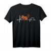 Biber Herzschlag Tier T-Shirt - Perfektes Geschenk für Kinder, Frauen und Männer zu Vatertag, Muttertag, Weihnachten und Geburtstagen