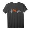 Biber Herzschlag Tier T-Shirt - Perfektes Geschenk für Kinder, Frauen und Männer zu Vatertag, Muttertag, Weihnachten und Geburtstagen