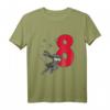 Kinder Ninja T-Shirt zum 8. Geburtstag für Jungen - Lustiges Geschenk für Kampfsport- und Ninja-Fans