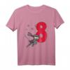Kinder Ninja T-Shirt zum 8. Geburtstag für Jungen - Lustiges Geschenk für Kampfsport- und Ninja-Fans