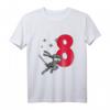 Kinder Ninja T-Shirt zum 8. Geburtstag für Jungen - Lustiges Geschenk für Kampfsport- und Ninja-Fans