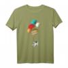 Astronaut Planeten Ballons Weltall T-Shirt – Lustiges Raumfahrt Motiv für Kinder, Damen & Herren als Geschenk zu Geburtstag & Weihnachten