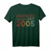 Lustiges 18. Geburtstag T-Shirt für Männer und Frauen - Perfekte Deko und Geschenkidee für Jahrgang 2005, Jetzt bestellen!