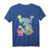 Kinder Dino T-Shirt zum 3. Geburtstag – Lustiges Geburtstagsoutfit für Jungen und Mädchen, Geschenkidee für Kinder, die 2018 geboren sind