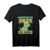 Kinder Kindergarten 2023 T-Shirt - Niedlicher Dinosaurier mit Schulranzen für den Kindergartenstart