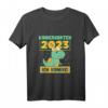 Kinder Kindergarten 2023 T-Shirt - Niedlicher Dinosaurier mit Schulranzen für den Kindergartenstart