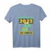 Kinder Kindergarten 2023 T-Shirt - Niedlicher Dinosaurier mit Schulranzen für den Kindergartenstart