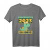 Kinder Kindergarten 2023 T-Shirt - Niedlicher Dinosaurier mit Schulranzen für den Kindergartenstart