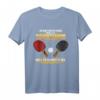 Lustiges Tischtennis T-Shirt mit Spruch - Perfektes Geschenk für Weihnachten & Geburtstag für Männer, Frauen & Kinder