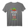 Sohn Elf Kostüm für Weihnachten - Familien Outfit & Partnerlook T-Shirt für festliche Weihnachtsfeiern und Heiligabend