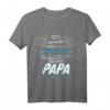 Kinder T-Shirt Ich komme nach meinem Papa – Partnerlook für Vater Sohn und Tochter, lustiges Geschenk zu Weihnachten & Geburtstag