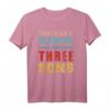 Nicht erschrecken Spruch T-Shirt für Mama & Papa mit 3 Söhnen - Vintage Retro Geschenk zum Mutter- & Vatertag