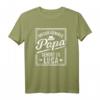 Papa Luca Jungen Name T-Shirt – Personalisierte Geschenkidee zum Geburtstag, Vatertag & Weihnachten für Papa, Bruder, Onkel & Freund