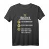 Türsteher Sicherheitsdienst Lustige Sprüche T-Shirt – Sarkastisches Geschenk für Security, Rausschmeißer & Nachtwächter