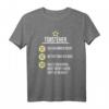 Türsteher Sicherheitsdienst Lustige Sprüche T-Shirt – Sarkastisches Geschenk für Security, Rausschmeißer & Nachtwächter