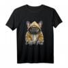 Coole Französische Bulldogge mit Kaffee und Spruch T-Shirt – Lustiges Tier- und Kaffeemotiv für Hundeliebhaber und Kaffeegenießer
