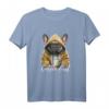 Coole Französische Bulldogge mit Kaffee und Spruch T-Shirt – Lustiges Tier- und Kaffeemotiv für Hundeliebhaber und Kaffeegenießer