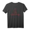 Vater und Sohn Herzschlag EKG Frequenz Partnerlook T-Shirt – Perfektes Vatertags-, Geburtstags- & Weihnachtsgeschenk