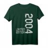 Lustiges 18. Geburtstag T-Shirt - Limited Edition 2004 für Mädchen & Jungen, perfekt für die 18. Geburtstagsparty