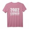 Vintage 2002 Legendär seit 18 Jahren T-Shirt – Perfektes Geschenk zum 18. Geburtstag für Sohn, Tochter, Bruder & Schwester