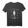 Kinder Raketen Schule Raumschiff Weltraum Weltall Sterne T-Shirt - Perfektes Geschenk zum Schulanfang für Erstklässler Jungen