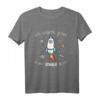 Kinder Raketen Schule Raumschiff Weltraum Weltall Sterne T-Shirt - Perfektes Geschenk zum Schulanfang für Erstklässler Jungen
