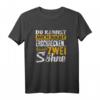 Lustiges Zwillings Eltern T-Shirt - Du kannst mich nicht erschrecken, ich habe zwei Söhne! Perfektes Geschenk für Mama & Papa zum Muttertag, Vatertag & Geburtstag