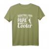Basketball Papa T-Shirt für Vater, Sohn & Tochter – Lustiges Vatertag Outfit & Geschenkidee für Opa, Vati & Ehemann