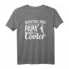 Basketball Papa T-Shirt für Vater, Sohn & Tochter – Lustiges Vatertag Outfit & Geschenkidee für Opa, Vati & Ehemann