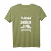 Mama und Sohn Ein Team Muttertag T-Shirt – Lustiges Geschenk für die beste Mama und ihren Sohn zum Muttertag 2022