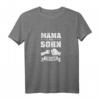Mama und Sohn Ein Team Muttertag T-Shirt – Lustiges Geschenk für die beste Mama und ihren Sohn zum Muttertag 2022